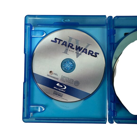 Star Wars Original Trilogy Blu Ray DVD Set 6 Discs A New Hope Empire Returns - Picture 3 of 12